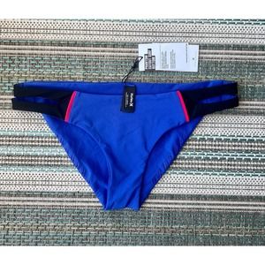 NWT Hurley Phantom Cut Out Surf Bottom Blue Black Size Lrg